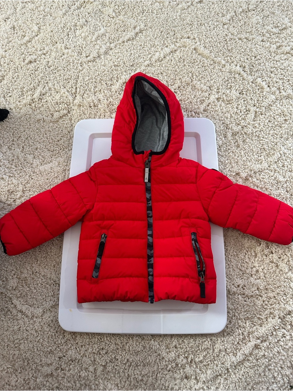 Gerry Red Puffer Jacket